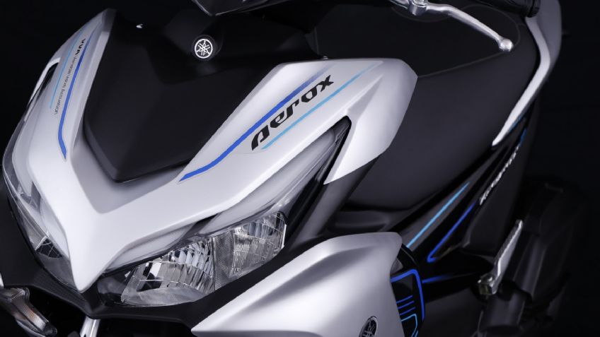 ¡Agresivo, potente y juvenil! Así es el nuevo scooter Yamaha Aerox 155 del fabricante japonés