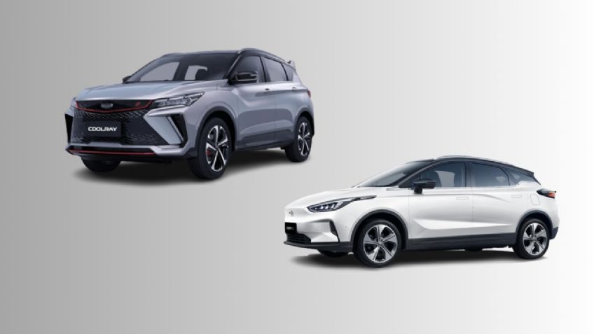 Geely Coolray y Geometry C, las 2 SUVs con las que llegará la marca de autos chinos a México