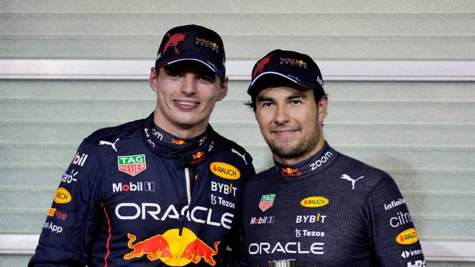 Checo y Verstappen