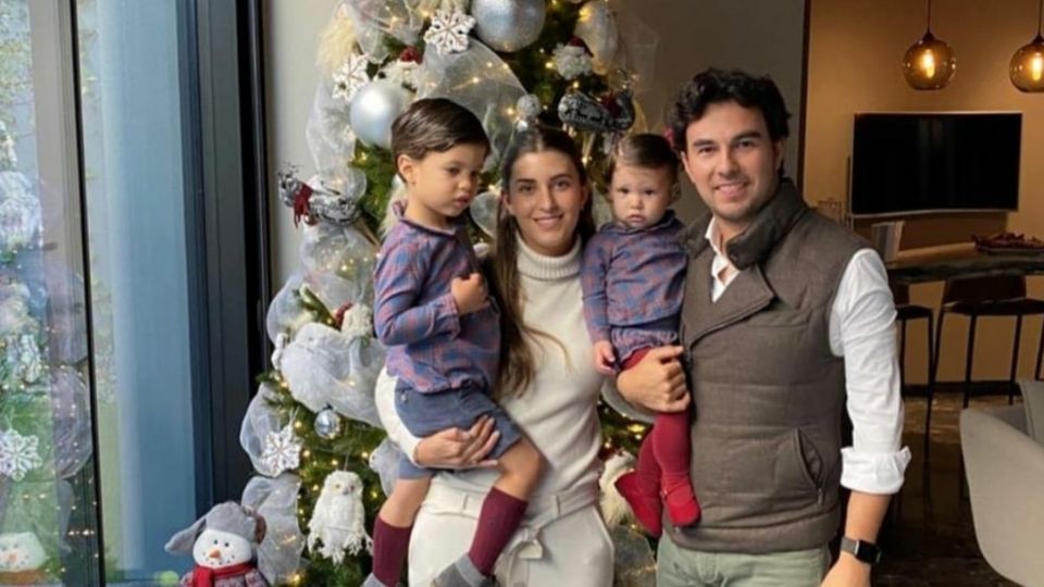 Checo Pérez y Carola Martínez tienen cuatro bebés en común.