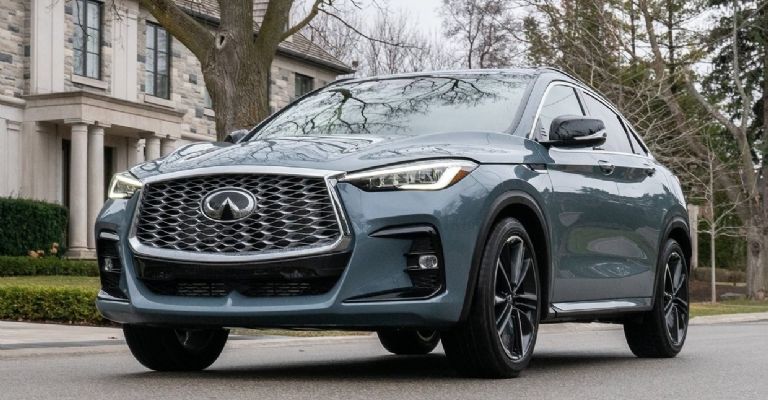 Diseño y características de la Infiniti QX55 2023