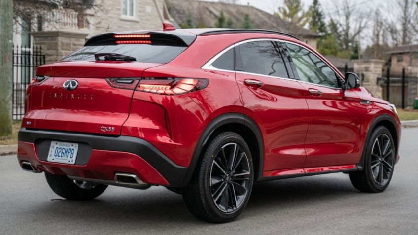 ¿Cuánto cuesta la Infiniti QX55 2023? Precios y versiones en México de la SUV coupé de lujo