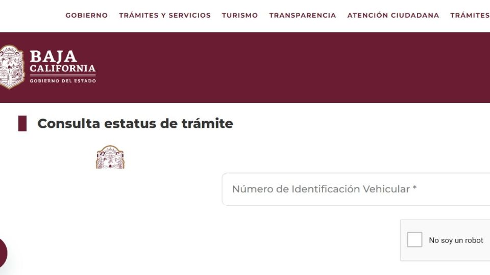 El portal quedó habilitado sólo para el estado de Baja California