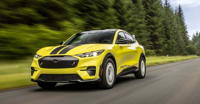 Ford Mustang Mach-E Rally 2024 diseño y características