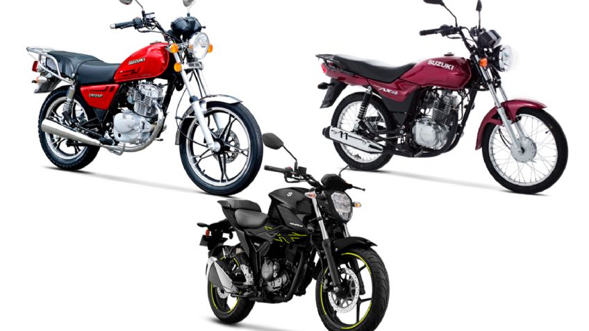 Estas son las 3 motos de Suzuki con mejor precio-calidad en el mercado en 2023