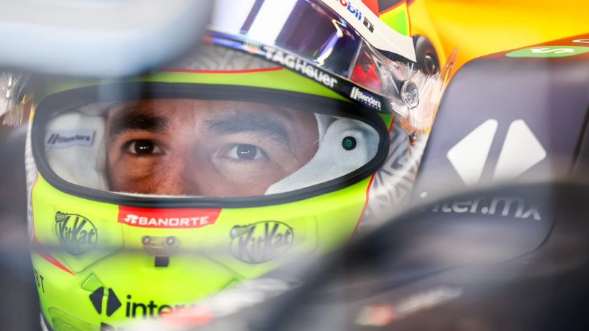 Checo Pérez celebrará 250 GP’s en su carrera con un casco ‘a la mexicana’; lo estrenará en Singapur