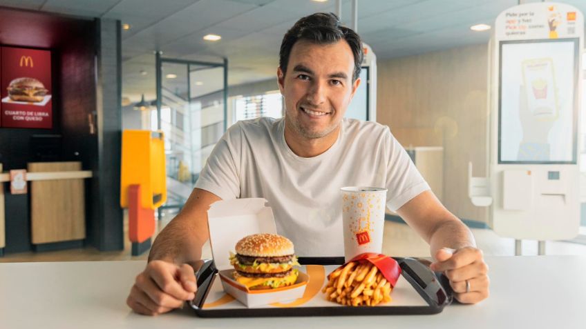 ¡Me encanta! Checo Pérez tendrá un menú especial en McDonald’s; esto es lo que sabemos hasta el momento