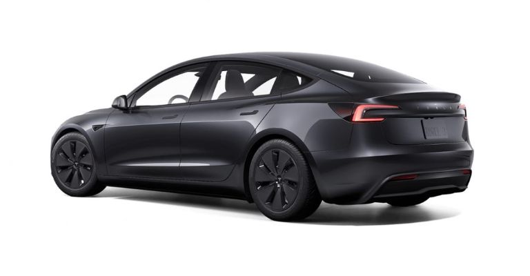 Diseño del Tesla Model 3 2024