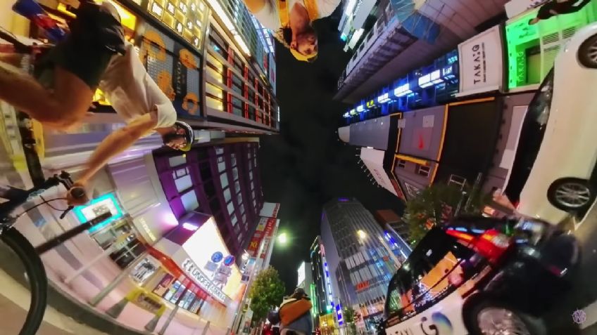 VIDEO: Así se ve Tokio, Japón de noche y en bicicleta