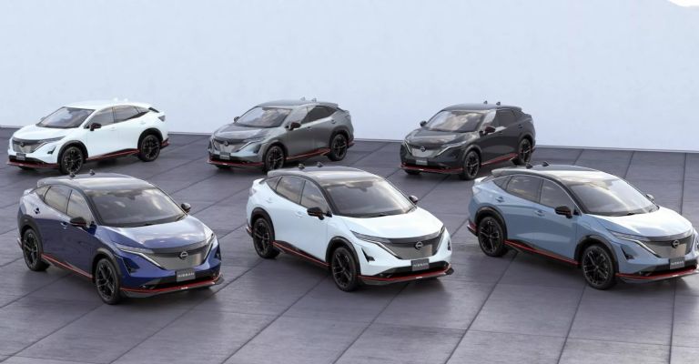 Diseño y características de la Nissan Ariya Nismo