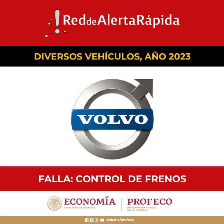 Llamado a revisión Volvo