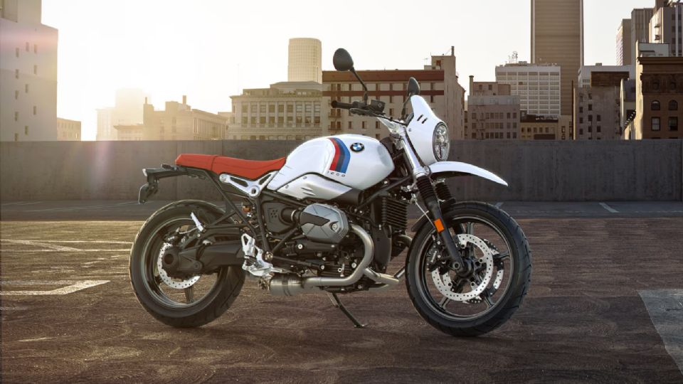 No es italaliana, pero así es la BMW nineT Urban G/S.