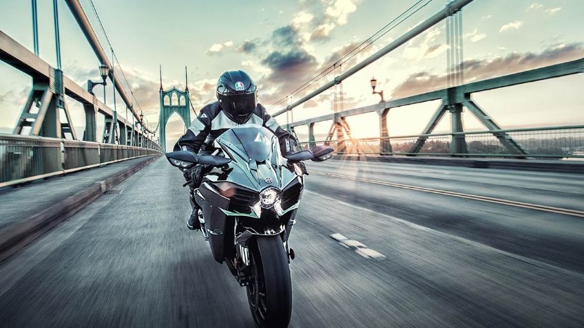¿Qué velocidad alcanza la Kawasaki Ninja H2? Esta moto deportiva es una de las más poderosas