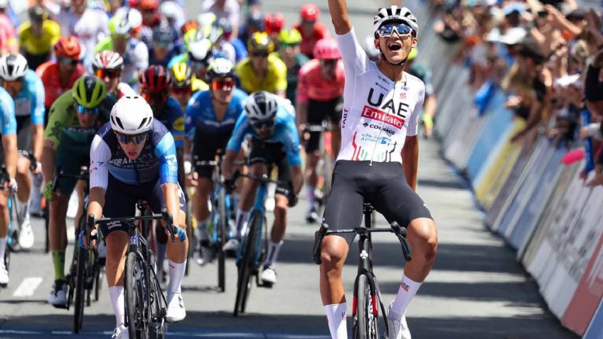 ¡Isaac del Toro ganó su primera carrera en el ciclismo profesional! Quién es este ciclista mexicano del UAE Team Emirates