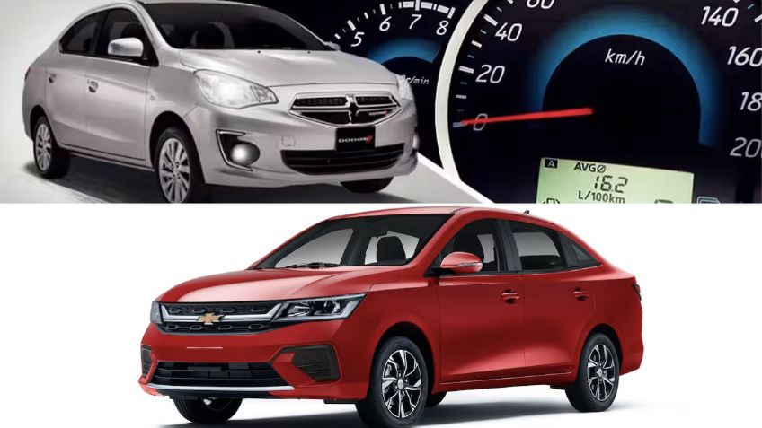 Duelo de sedanes americanos: Dodge Attitude vs. Chevrolet Aveo, ¿cuál es mejor y por qué?