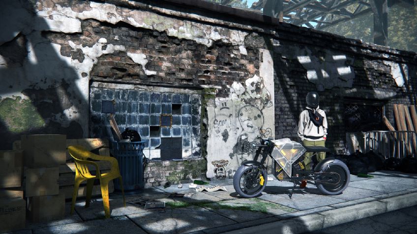 ¿Una moto eléctrica transparente? Así es la futurista CR-Dos Ghost