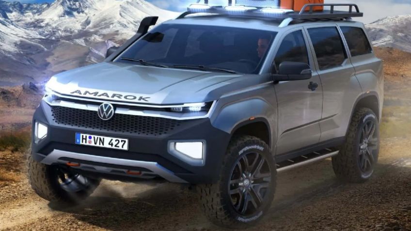 Volkswagen revela lo que pudo haber sido una SUV basada en la Amarok
