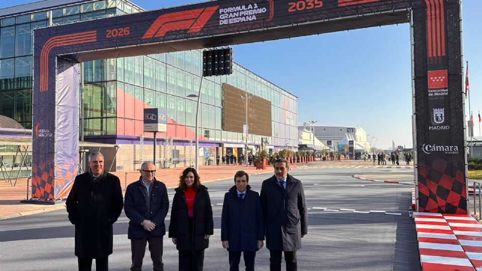 Madrid será sede del Gran Premio de España a partir de 2026.