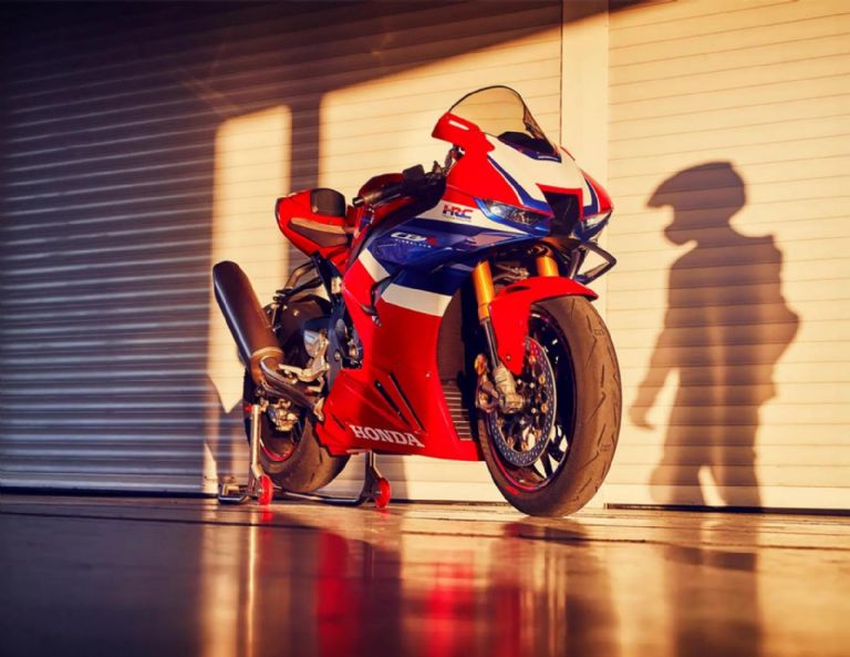 Moto deportiva de Honda