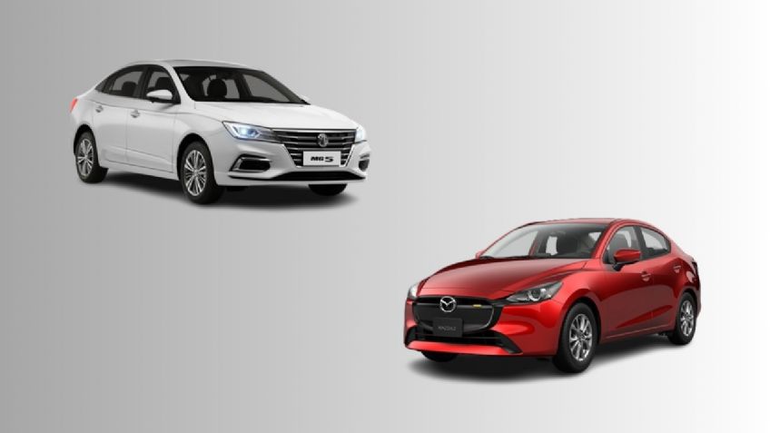 MG 5 2024 vs Mazda 2 Sedán 2024: Duelo de sedanes baratos ¿cuál es mejor y por qué?