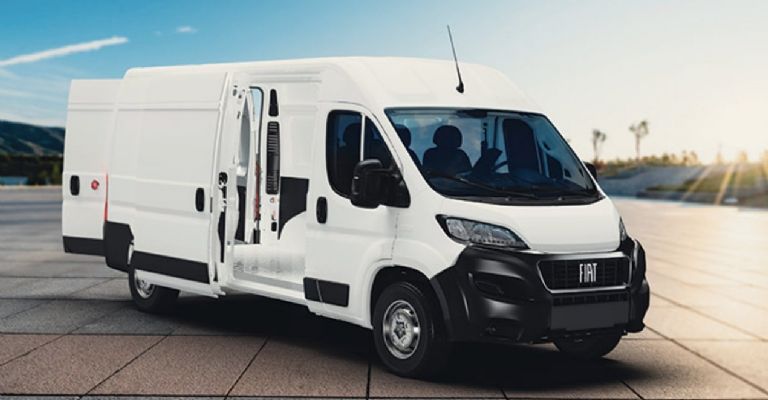 Van de trabajo de FIAT.