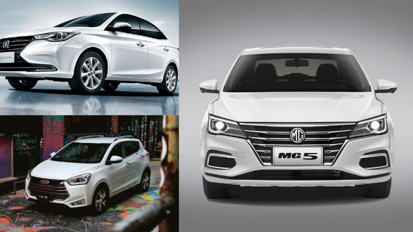 Top 3 de los autos chinos más baratos en México este 2024