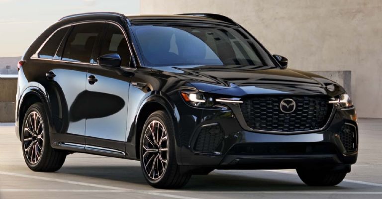 Diseño de la Mazda CX-70 2025