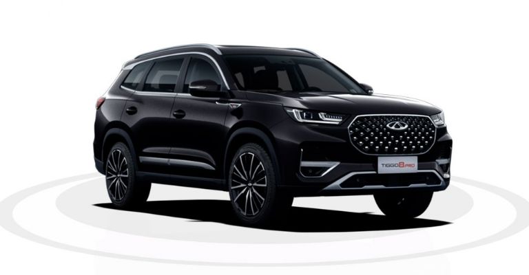 Diseño de la Chirey Tiggo 8 Pro 2024