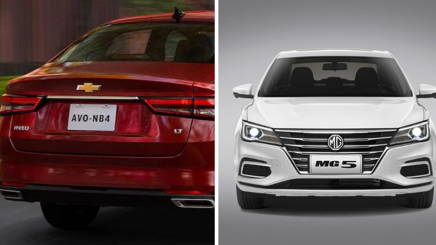 MG 5 vs. Aveo 2024: Duelo de sedanes para saber cuál es mejor y por qué