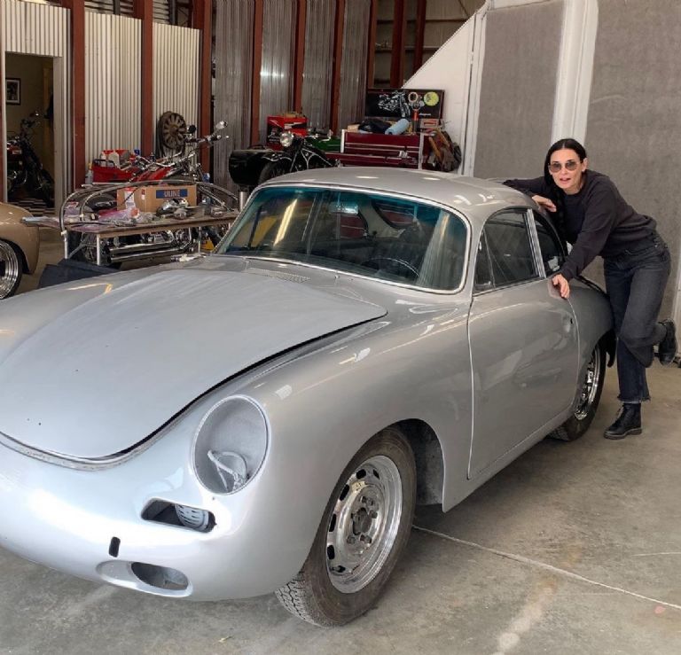Porsche 356 SC 1965 El carro favorito de Demi Moore