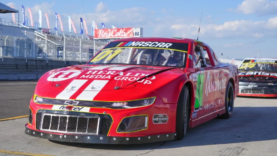 Su piloto Marco Marín va a la final del NASCAR Challenge en la Ciudad de México