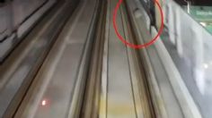 Video Viral: Hombre intenta descarrilar el tren de Monterrey, esto es lo que pasó