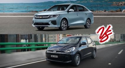 Duelo de sedanes del 2025: Chevrolet Aveo vs Hyundai i10, ¿cuál te conviene comprar?