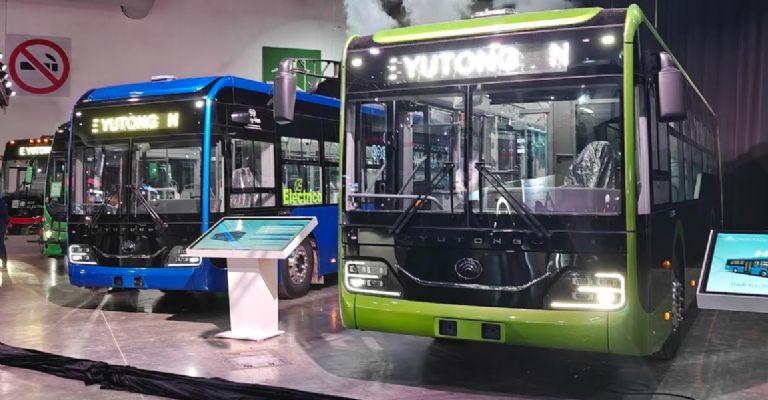 Camiones Yutong en México