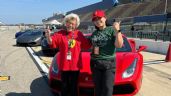 Foto ilustrativa de la nota titulada VIRAL: Mujer de 94 años maneja un Ferrari a 240 km/h, ¡cumplió uno de sus más grandes sueños!