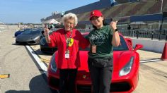 VIRAL: Mujer de 94 años maneja un Ferrari a 240 km/h, ¡cumplió uno de sus más grandes sueños!