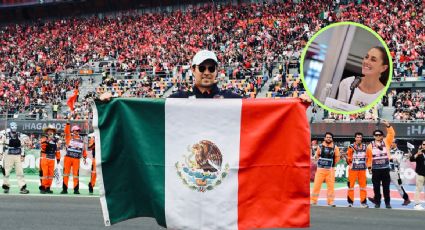 Claudia Sheinbaum envía un mensaje a Checo Pérez tras el GP de México 2024