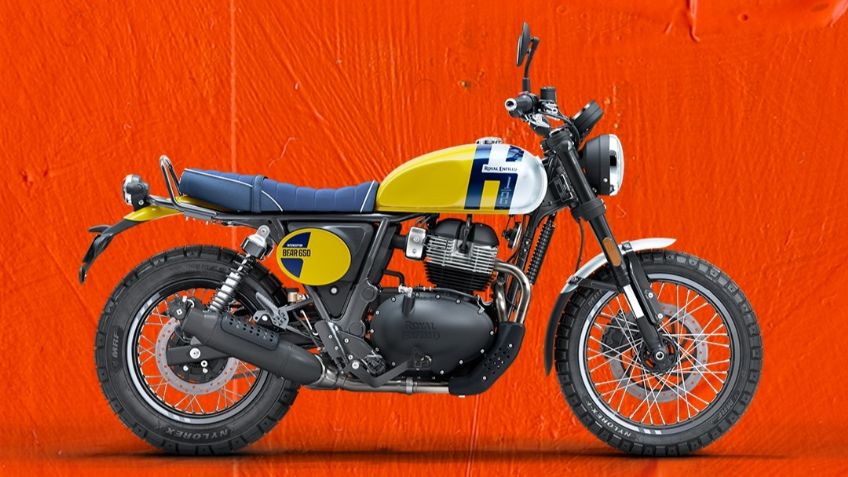 Royal Enfield Bear 650: Esto sabemos de la moto road scrambler que se presentará en EICMA 2024