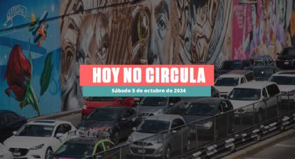 Hoy No Circula sabatino 5 de octubre de 2024 en CDMX y Edomex: ¿Qué autos descansan?