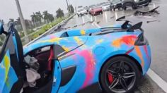 Video Viral: El influencer Jack Doherty choca su McLaren en la lluvia mientras hacia Streaming