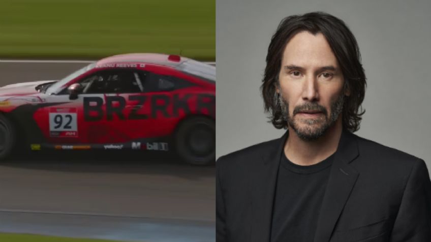 Keanu Reeves: El actor conocido por ‘Matrix’ debutó como piloto de carreras de autos
