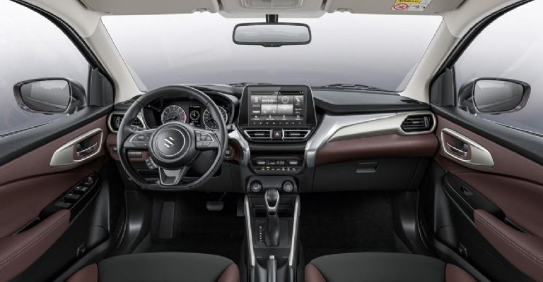 Interior Suzuki Fronx Boostergreen