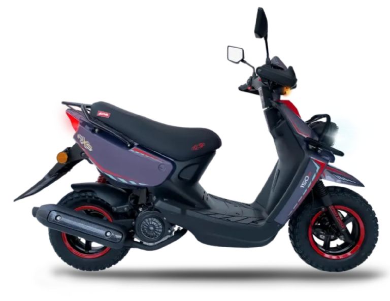MB AXS GT 150 Una motoneta mexicana barata, moderna y fácil de usar