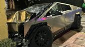 Foto ilustrativa de la nota titulada Chocan un Tesla Cybertruck a poco tiempo de que llegaran estas camionetas eléctricas a México