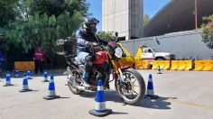 Así es el examen de la licencia de conducir para motociclistas