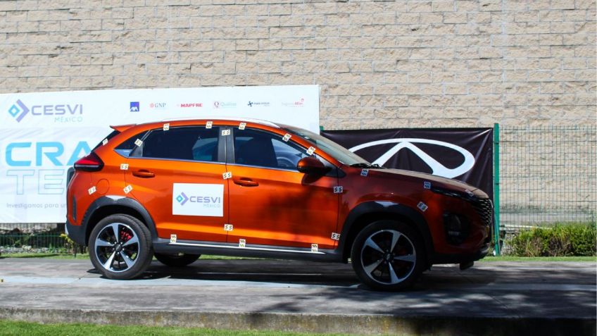 Crash Test trasero y delantero de Chirey Tiggo 2 PRO, así le fue a la camioneta china