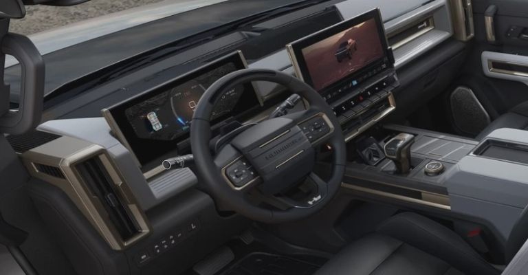 Interior GMC Hummer EV precios