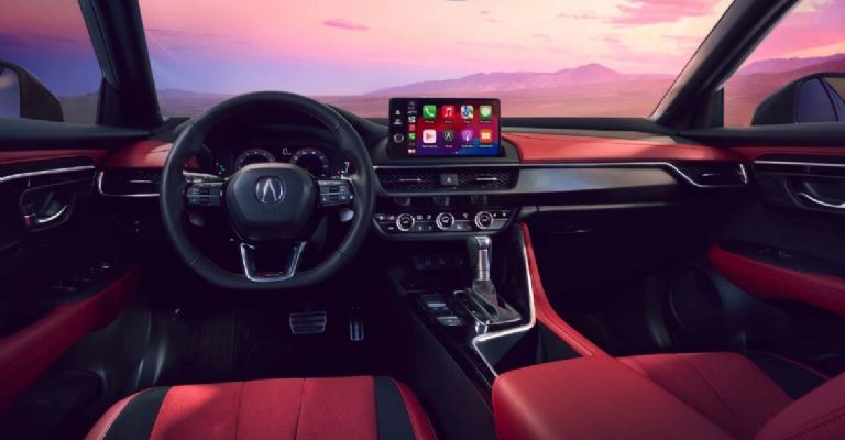 Interior de la Acura ADX 2025