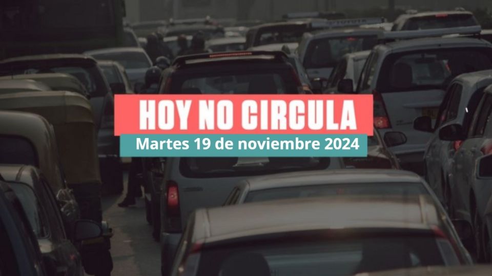 Estos son los autos que este martes no podrán circular