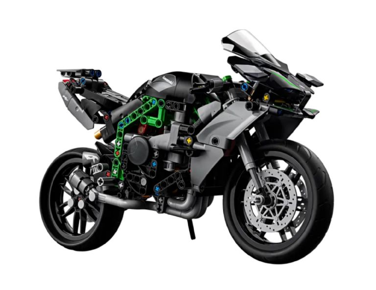 Así es el LEGO Technic de la moto Kawasaki Ninja H2R